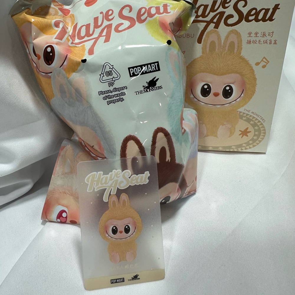 Pop Mart The Monsters Vinyl Plush CONFIRMED BaBa Box - Picture 2 of 9